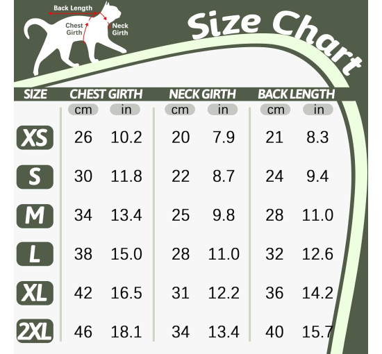 Костюм по уходу за кошками PUMYPOREITY, зеленый (3183)