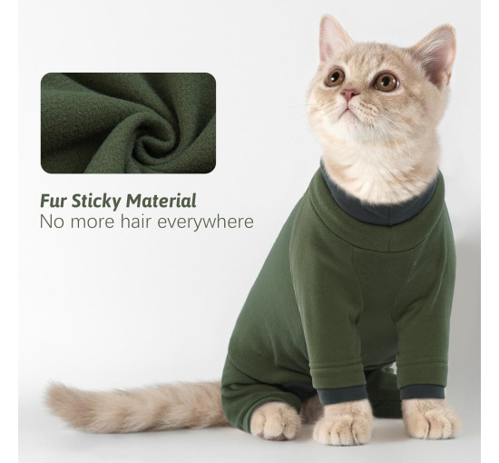 Костюм по уходу за кошками PUMYPOREITY, зеленый (3183)