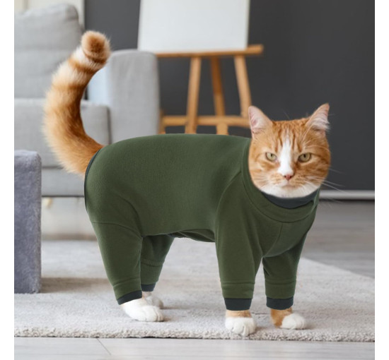 Костюм по уходу за кошками PUMYPOREITY, зеленый (3183)