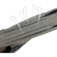 Костюм для восстановления собак Dotoner 2X-Large, брюшная рана, послеоперационный жилет для домашних животных, серый (2011)