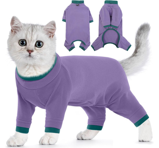 Костюм PUMYPOREITY для ухода за котами, фиолетовый (3181)