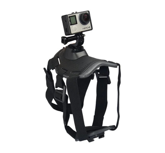 Кріплення для собаки Dog harness mount для екшн камер Xiaomi YI SJCam Gopro XTGP186, чорний (5110)