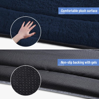 Лежак Baodan для собак среднего и большого размера, 90×60 см, темно-синий (3002)