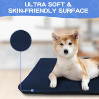 Лежак Baodan для собак среднего и большого размера, 90×60 см, темно-синий (3002)