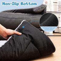 Лежак для собак Baodan, XL 120x75 см, серый (3003)