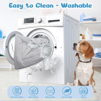 Лежак для собак Baodan, XL 120x75 см, серый (3003)