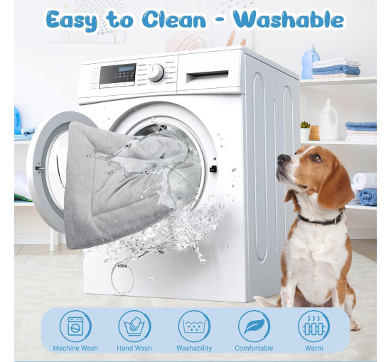 Лежак для собак Baodan, XL 120x75 см, серый (3003)