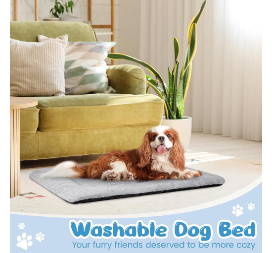 Лежак для собак Baodan, XL 120x75 см, серый (3003)