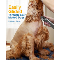 Машинка для стрижки домашніх тварин Oneisall RFC-676, сіра (0074)