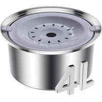 Миска для води для собак Smartoo 4 л, без розливання (4165)