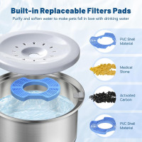 Миска для воды для собак Smartoo 4 л, без разливки (4165)