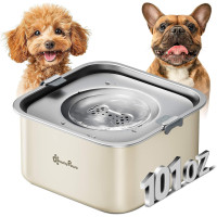 Миска для води DownyPaws DPDW100, 3л, бежева (4164)