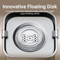 Поїлка для собак з захистом від розливу DownyPaws DPDW100 3л (4164)