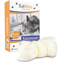 Надзвичайно велика захисна сітка BellMietz для котів 8x3 м без свердління (3071)