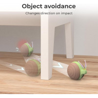 Интерактивная игрушка для кошек Cheerble, Злая улитка, коричневая (3069)