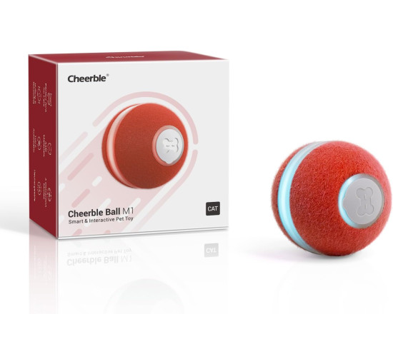 Интерактивная игрушка Cheerble C0419 для кошек, красный (3067)