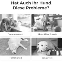 Интерактивный мяч для собак Cheerble C1221, голубой (3063)