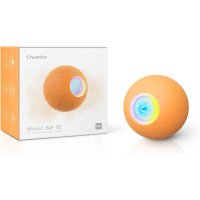 Интерактивный мяч для собак Cheerble C1221, оранжевый (3064)