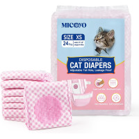 Одноразовые подгузники MICOOYO MIDCD для щенков и кошек, розовые (3085)