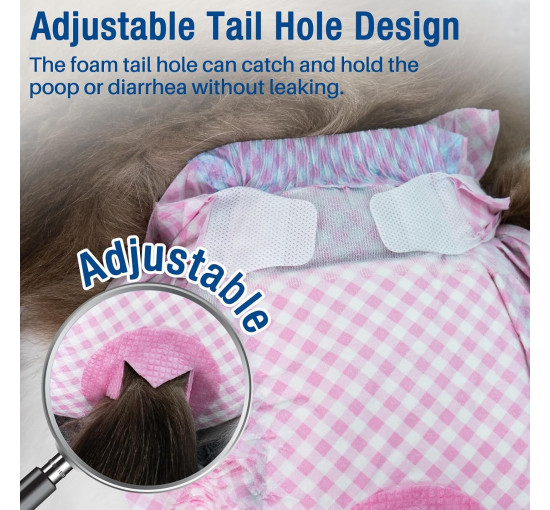 Одноразовые подгузники MICOOYO MIDCD для щенков и кошек, розовые (3085)