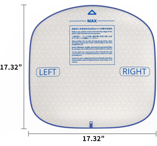 PETKIT Високопродуктивний килимок P99035 для котячого туалету, синій (5144)