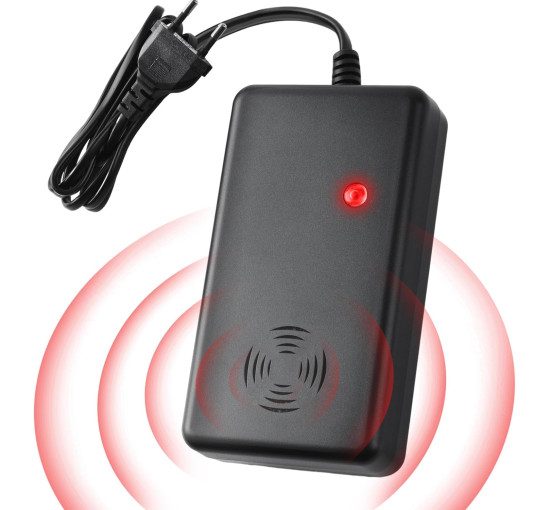 Warmfay Ультразвуковий відлякувач шкідників FEI-A4208, 230 В, чорний (5032)