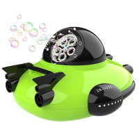 Автоматична машина для виробництва мильних бульбашок Baztoy NO.JYS20319 зелений НЛО (my-9062)