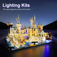 Комплект світлодіодного освітлення для конструктора Lego Harry Potter Hogwarts Castle and Grounds 76419 (my-13097)