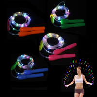 Креативна світлодіодна скакалка дитяча Zoylink для стрибків 4 шт. (My-16080)