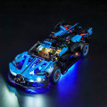 Набор светодиодных фонарей LocoLee совместимый с LEGO 42162 Technic Bugatti Bolide Agile Blue (my-13018)