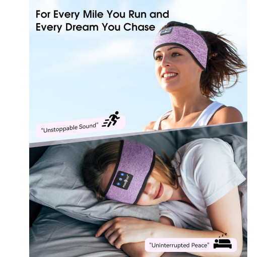 Навушники для сну бігу пов'язка Bluetooth MUSICOZY Sleep GH01 (my-3135)