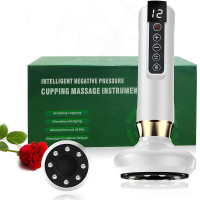 Массаж для тела с инфракрасным нагревом Cupping Massager Электрический беспроводной вакуумный массажер (my-17066)