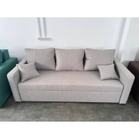 Диван «Лион» прямой, еврокнижка, спальное место 145х193 см. Высококачественные материалы, выбор тканей. Стильный диван для гостиной