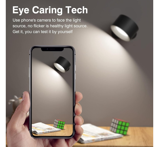 Светодиодный настенный светильник Coollamp DS126PRO черный (my-17193)