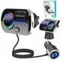 Автоматичний передавач BT Hands Free Car Charger BC49BQ Bluetooth 5.0 (my-12026)