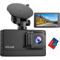 Автомобильный видеорегистратор Zhiroad Q22 с разрешением 1080P FHD, функцией ночного видения (my-12096)