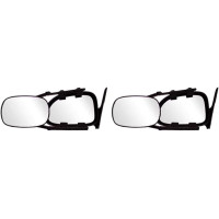 Буксирувальне дзеркало, що прикріплюється, чорного і сріблястого кольору CIPA 11950, 15,75 дюйма (2 шт. в упаковці) (my-2087)