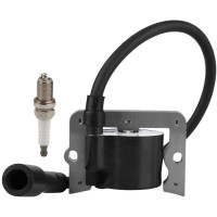 Катушка и свеча зажигания Carkio M133019 Ignition Coil, совместимая с John Deere - Газонный трактор (my-15117)