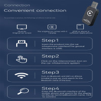 Бездротовий адаптер CarPlay XIXIXIAXIA, перетворює дротовий CarPlay на бездротовий (my-17131)