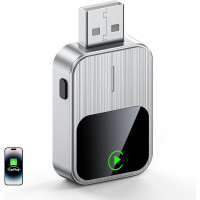 Беспроводной адаптер SOSECCE преобразует проводное подключение Apple CarPlay в беспроводное белый (my-17129)
