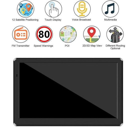 Автомобильная спутниковая GPS-навигация 7-дюймовый сенсорный экран NAVPAL (my-18129)