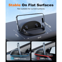 Автомобильный противоскользящий держатель для телефона Beeasy на приборную панель (my-18114)