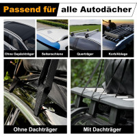 Сумки-бокси на дах автомобіля CHANGEMOORE 1000D, міцні на розрив, водонепроникні, 594 л (my-18061)