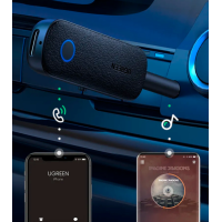 Аудиоадаптер автомобильный Ugreen CM403 2 в 1 с AUX 3.5 мм, Bluetooth 5.0 Черный (my-3139)