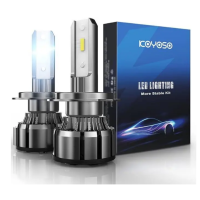 Світлодіодні автомобільні лампи KOYOSO H7 6000K, білий 12V (my-4222)