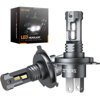 Світлодіодні лампи для фар Zethors H4, 50W 16000LM 6000K, 2 шт (my-072)