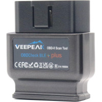 Автомобільний сканер зчитувач кодів перевірки двигуна Veepeak OBDCheck BLE+ Bluetooth OBDII/EOBD (my-4122)