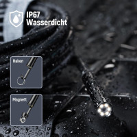 Эндоскопическая камера с подсветкой, эндоскоп DEPSTECH NTC53-JP 7 мм, 2 МП HD, только для iPhone/iPad/iOS, кабель 5 м (my-12068)