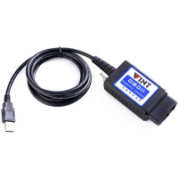 Сканер для діагностики Ford, Mazda, Lincoln та Mercury OBD 2 v Bbfly Elm327 ELMconfig USB VINT-TT55502 з MS-CAN зчитувач кодів транспортних засобів (my-15070)