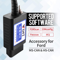 Сканер для диагностики Ford, Mazda, Lincoln и Mercury OBD 2 v Bbfly Elm327 ELMconfig USB VINT-TT55502 с MS-CAN считыватель кодов транспортных средств (my-15070)